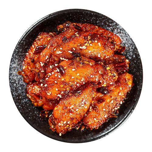 香辣鸡翅熟食麻辣鸡中翅盐下饭下酒酒菜即食鸡肉零食