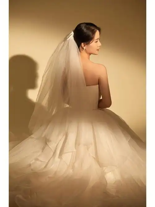 婚纱照精修 单人照