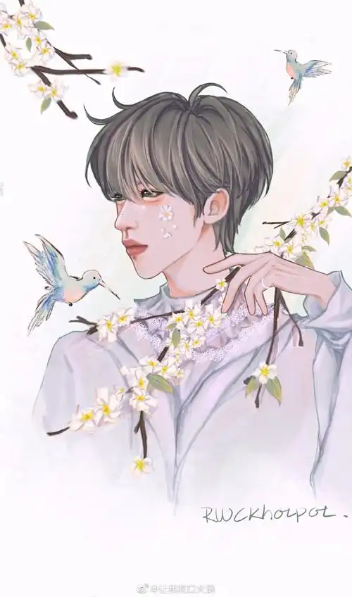 贺峻霖 皎月玫瑰