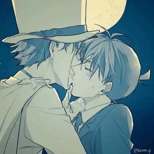 怪盗基德and柯南,基情满满,网友,基德改邪归正了