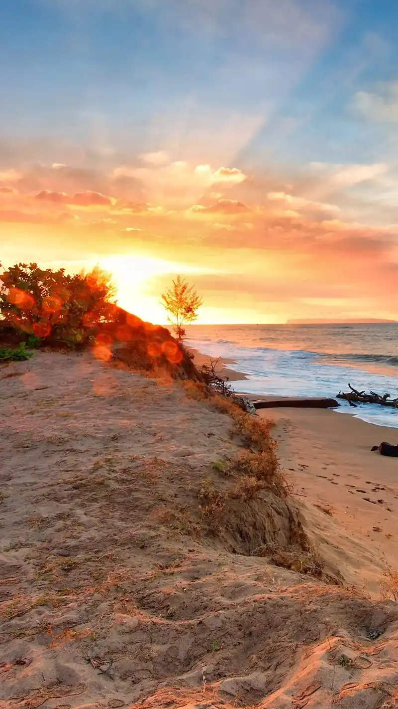超美夕阳风景壁纸