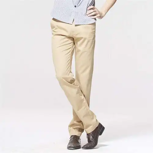 佐丹奴男 超柔软腰头窄脚休闲裤01113674001 86卡其色 29码