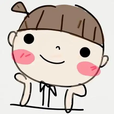 萌萌哒可爱卡通小女孩头像图片