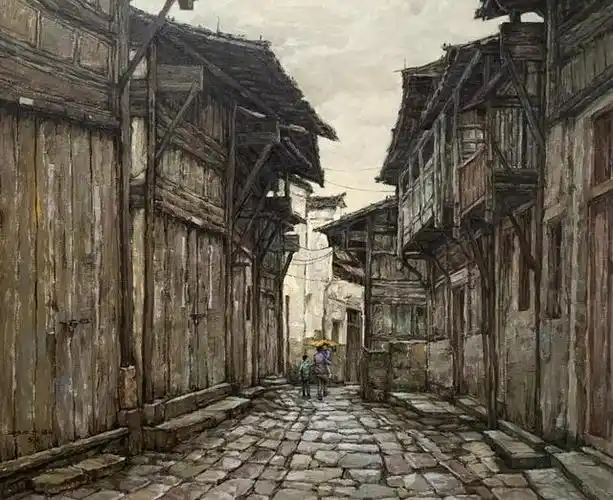 艺术评论|东方精神表现主义油画前行者——从邓安克建筑题材谈起