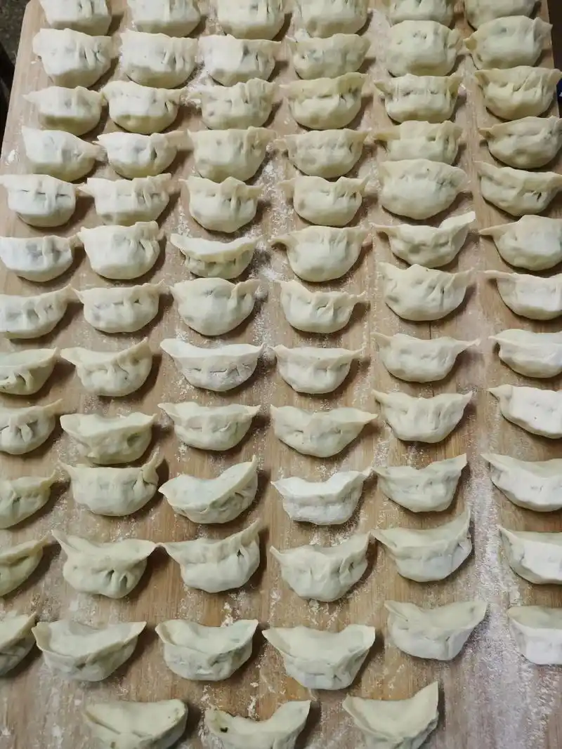 纯手工水饺 #包饺子是一种乐趣 #好吃不如饺子 #饺子09 - 抖音