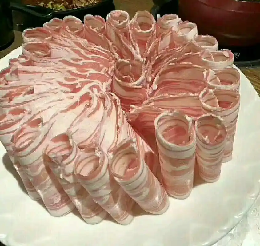 精美的刨肉摆盘标准