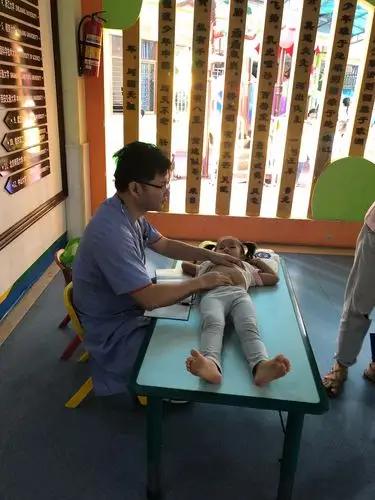 新时代幼儿园豆一班小朋友体检