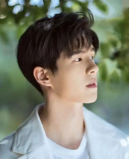 刘昊然白色大衣帅气写真高清图片16