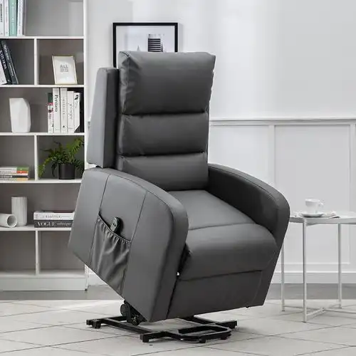 老人助站躺椅头等沙发舱单人孕妇可躺椅子多功能电动升降科技布艺