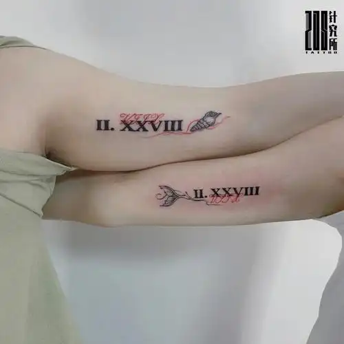 情侣纹身