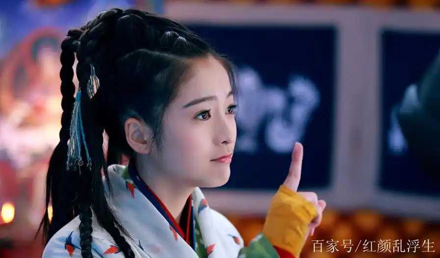 张雪迎饰演的郭襄简直是小仙女本人,特别有仙气飘飘的感觉