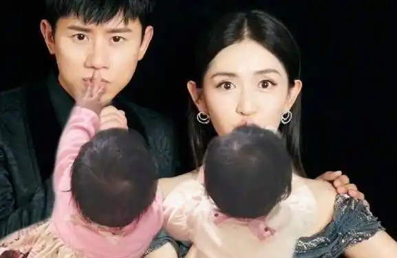 谢娜分享女儿日常趣事,俩宝贝坐凳子互动太可爱_张杰_网友_消息