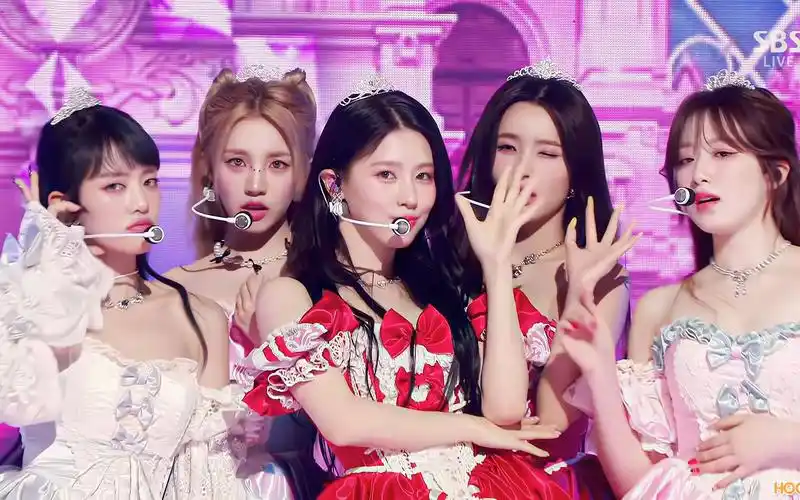 (g)i-dle -queencard 舞台 一键换装