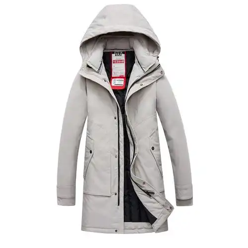 棉衣羽绒棉服中老年人保暖棉袄爸爸冬装男士外套厚长款plover冬季