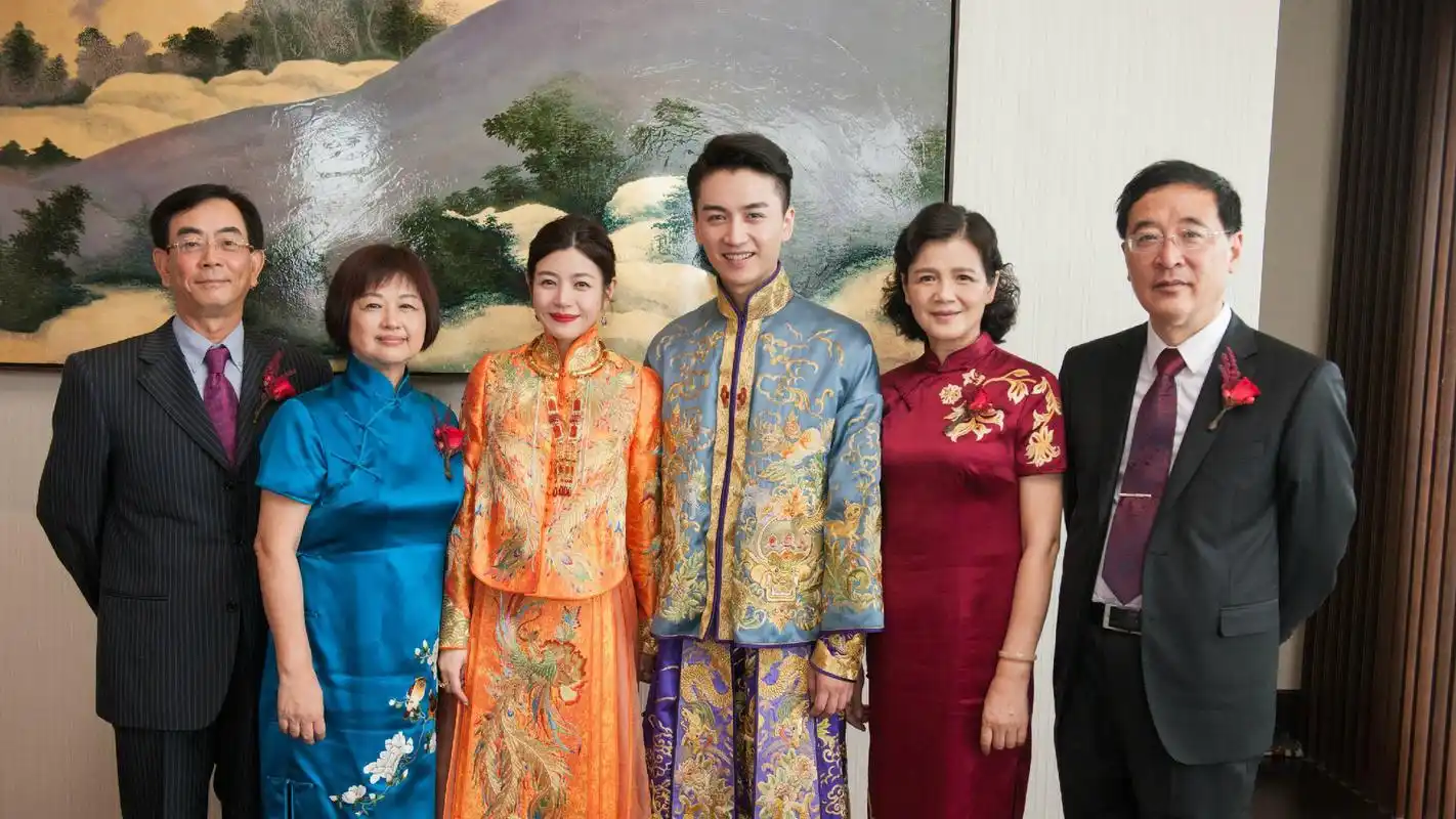 陈晓陈妍希婚礼高清全家壁纸