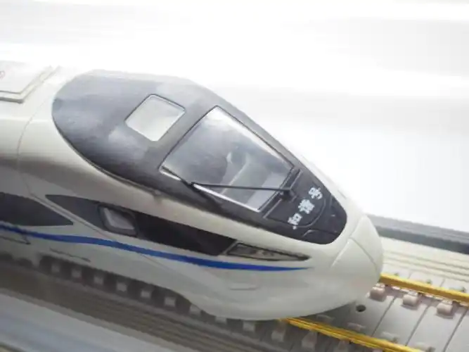 和谐号高铁模型庞巴迪原厂crh1a玩具火车动车车组火车模型
