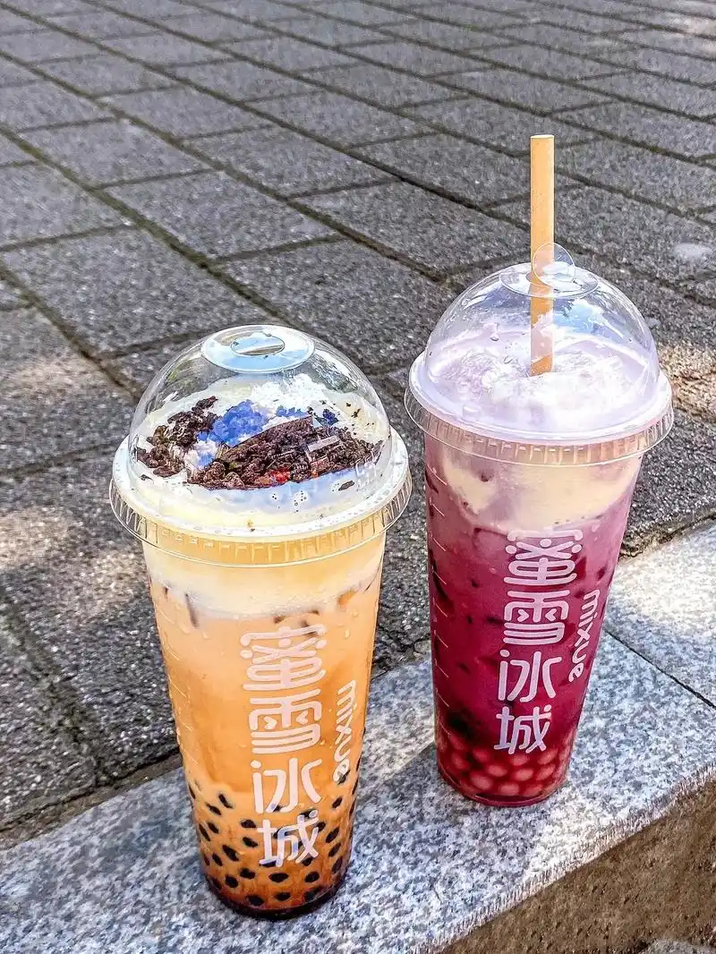 还是你认识的蜜雪冰城吗9704清爽不腻93 73珍珠奶茶 奶盖