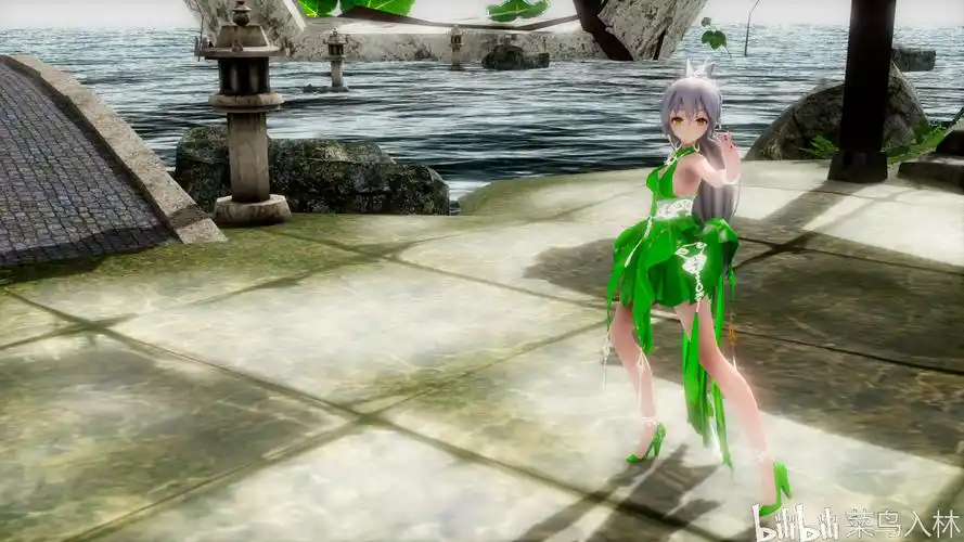 【洛天依】绿色小清新,治愈系养眼壁纸,盛世惊鸿洛天依【配图】