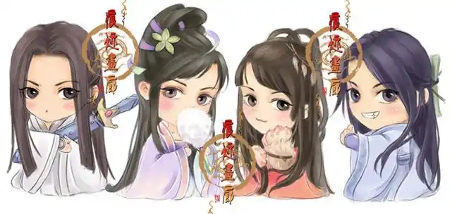 求一张女扮男装的古装q版图片