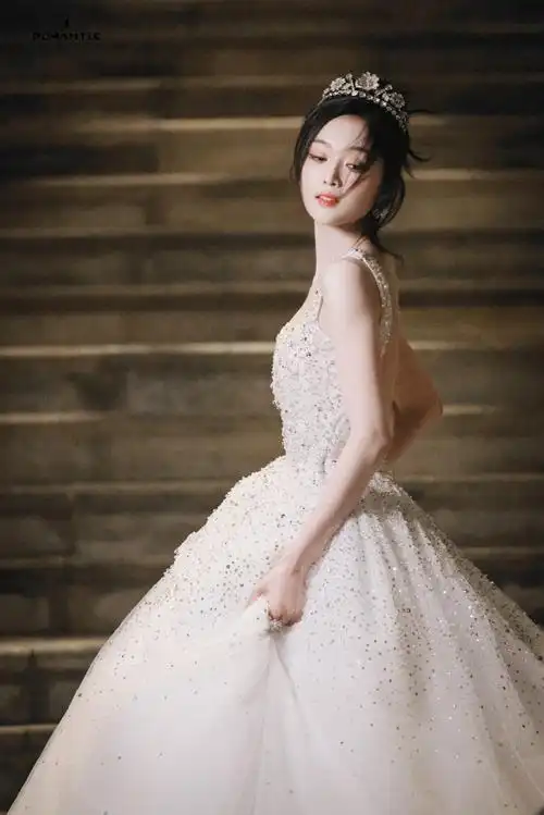 吴宣仪星光大赏##腾讯视频星光大赏##吴宣仪白色婚纱裙