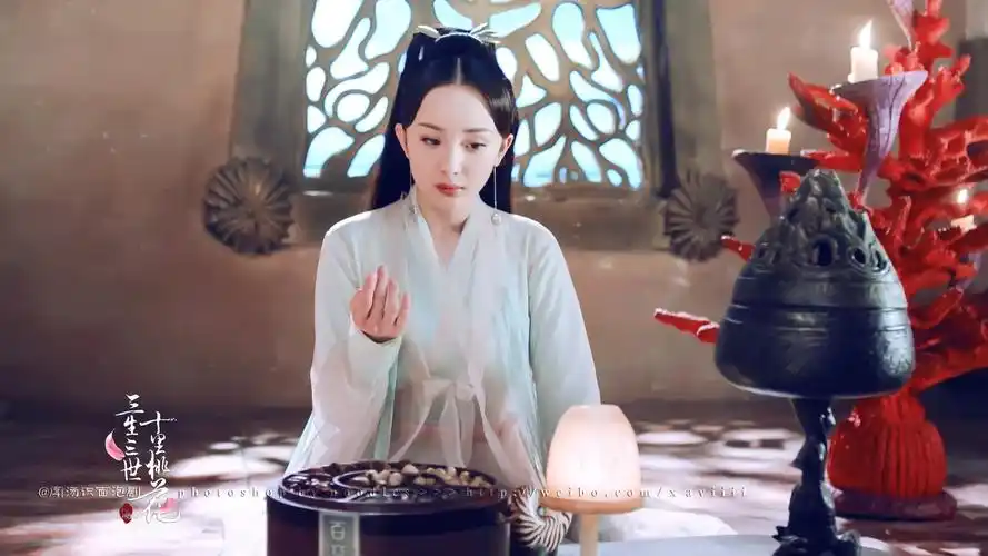 三生三世十里桃花白浅甜美微笑图片三生三世十里桃花杨幂古装美女