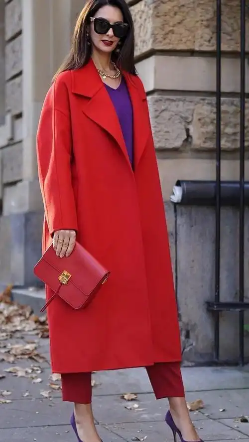 搭配红色系时怎样穿才高级不俗气看完这几个技巧找到答案