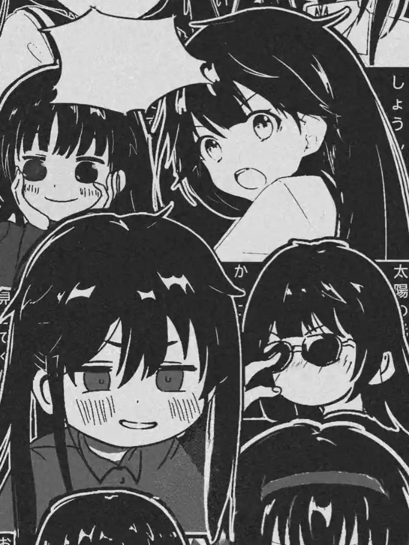 日系壁纸|黑白漫画拼贴全面屏壁纸 日系壁纸|黑白漫画拼贴全面屏壁纸