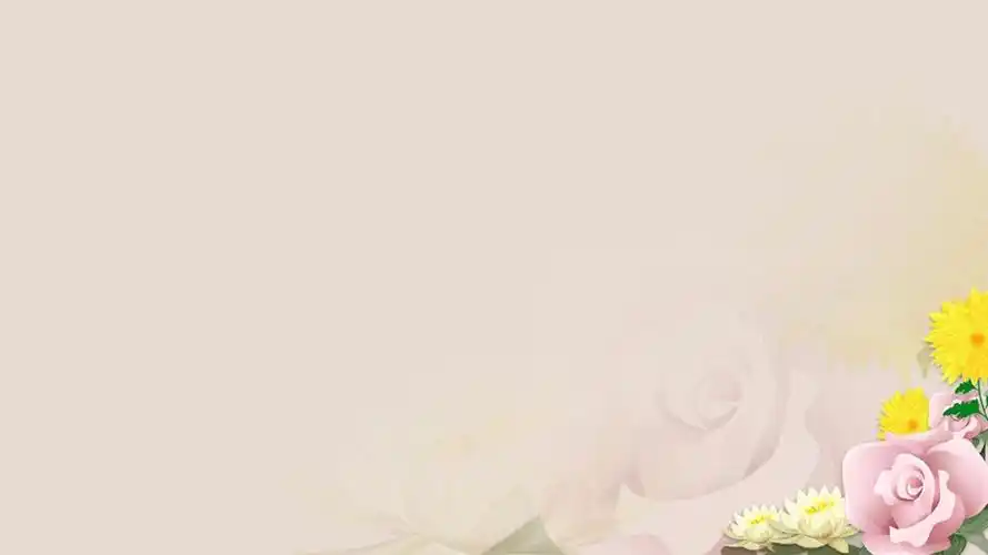 淡雅植物藤蔓花卉小清新自然幻灯片背景,ppt图片 - 51ppt模板网