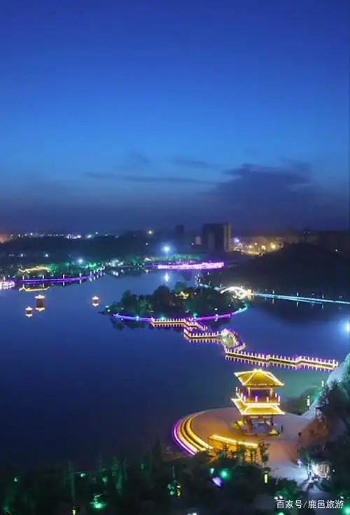 上清湖,位于老子故里鹿邑县新城区,占地32.