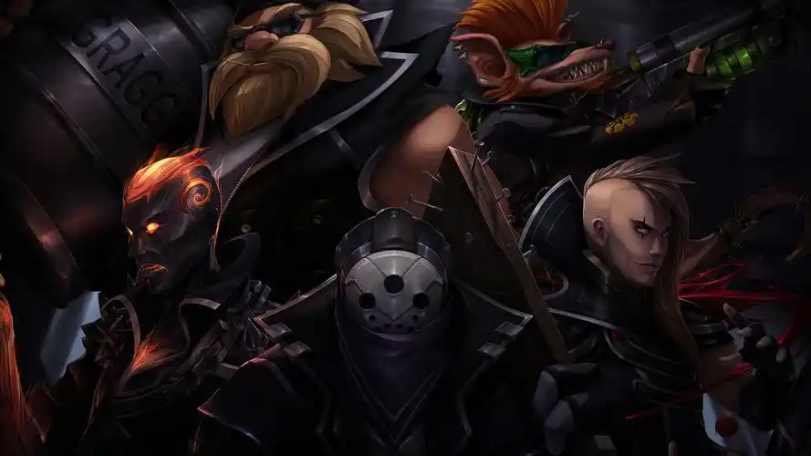 极致酷炫lol高清壁纸——霸气十足的一款游戏