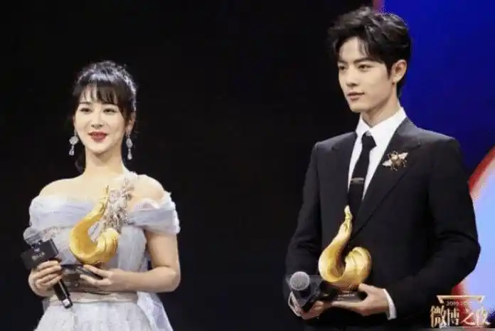 也算得上是力破之前微博之夜内定王一博和赵丽颖的传言了吧?