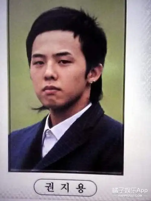 [老照片]别看权志龙现在这么狂野,以前可是乖死了