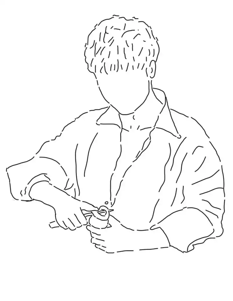 王俊凯 我男朋友的画像就是帅 自己画的哦 - 抖音