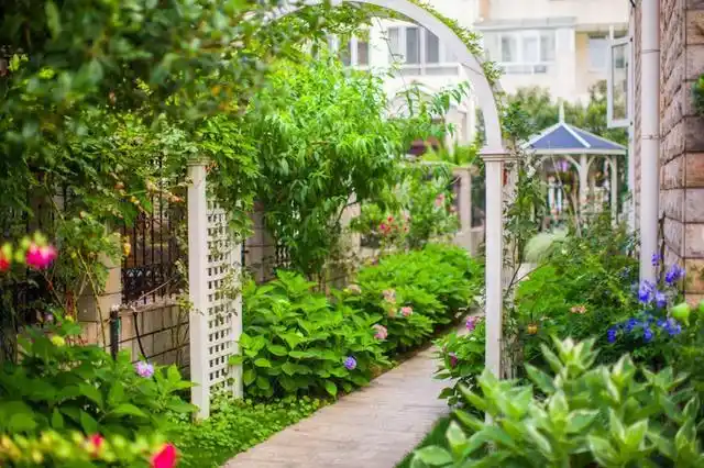 40平米的小庭院,也可以打造成秘密花园,给你带来恬静美好的生活