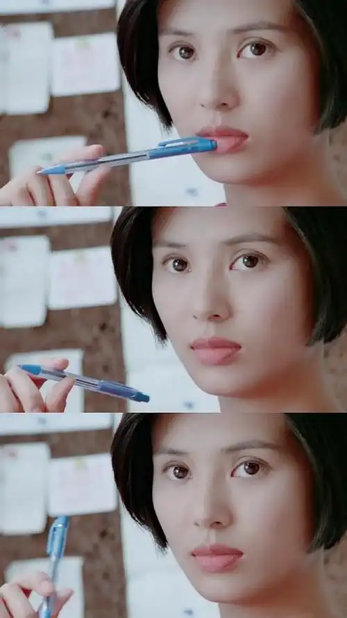 短发女生可以有多美,看了《浪漫风暴》中的李若彤就知道.