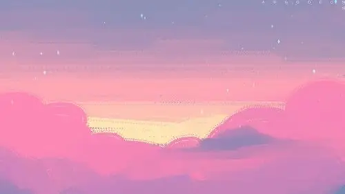 壁纸唯美水彩风格绘画像不像你梦中的景色