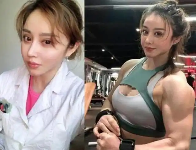 山东女博士文武双全,一身肌肉获健美冠军,八块腹肌非常耀眼