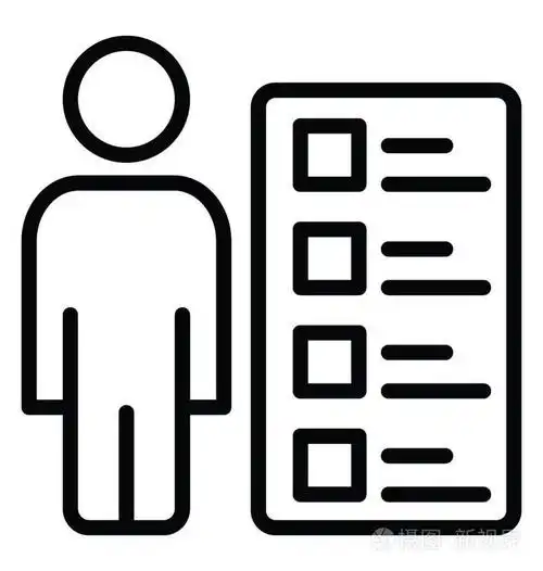 员工技能矢量图标