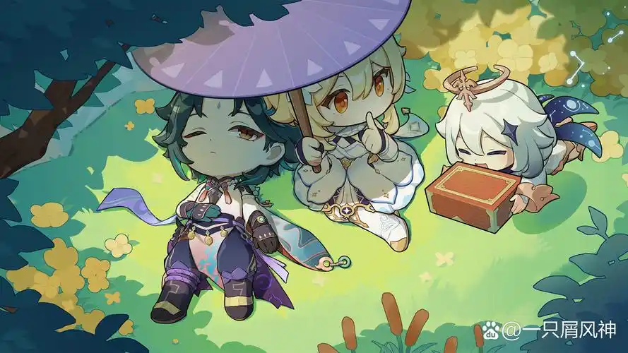 嘶……你俩是不是有点太～  感觉有点好嗑怎么肥四  #原神# #原神魈