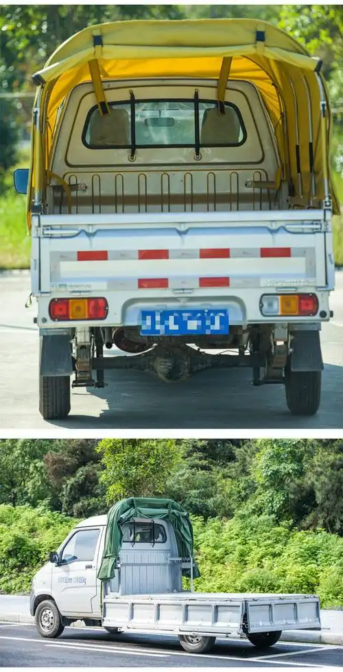 遮雨棚五菱货车货箱雨篷伸缩式遮阳车棚带滑轮防雨防风防晒 小于等于2