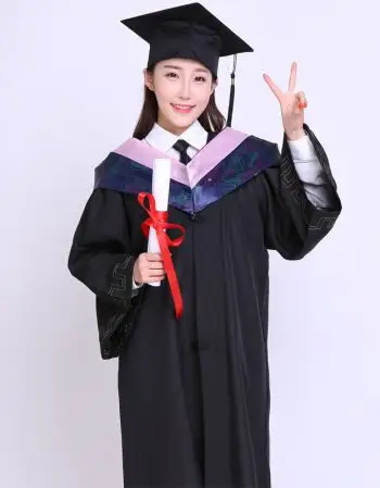 学士服 毕业礼服 学士服硕士服博士服大学毕业季 白色 医科套装 xl码