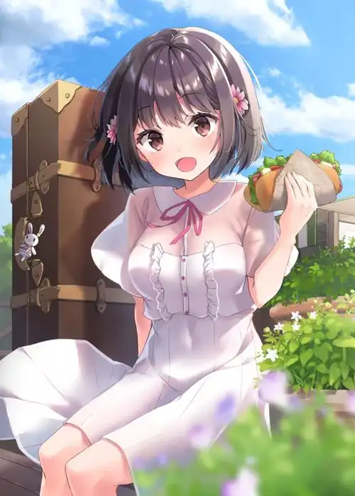 纯朴清新的动漫少女,服饰漂亮人可爱,画质到位意境好