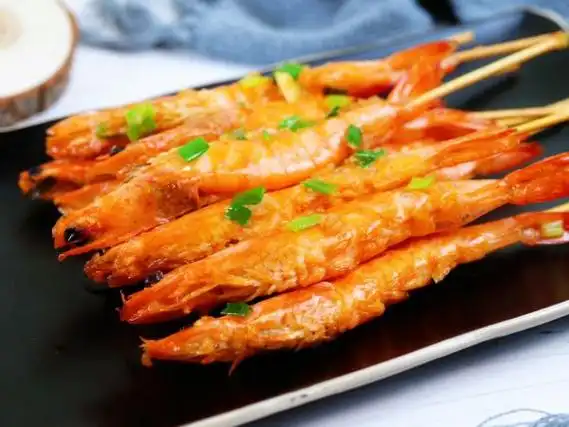 蒜蓉麻辣串串虾