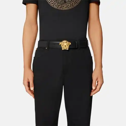 versace范思哲男士新款palazzo立体美杜莎腰带腰带