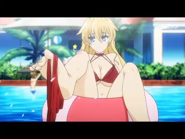 女王大人说和男主比赛游泳,看到女王大人给准备的泳装,我笑了