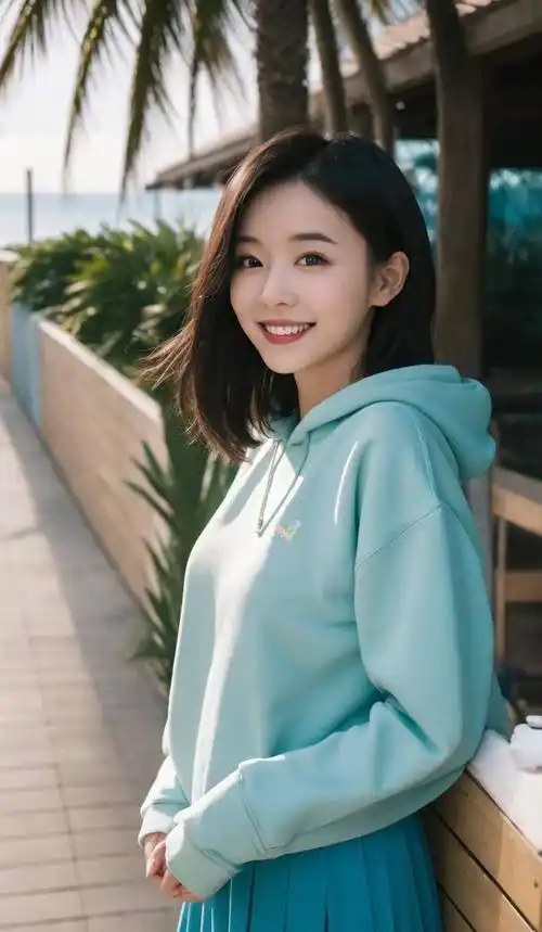 素人是一个白皙,温柔,纯洁的女孩,美得让人心碎_青春_儒家_来自