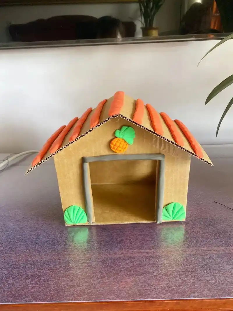 亲子手工制作 #纯手工打造 #做个快乐的小盆友 #废物利用 - 抖音