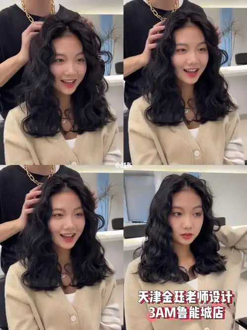 中长发芭比烫木马卷冬季懒人必备烫发发型