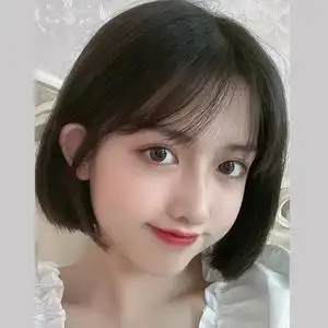 网红假发短发女大学生头日系圆脸修脸自然少女波波头军训黑色逼真