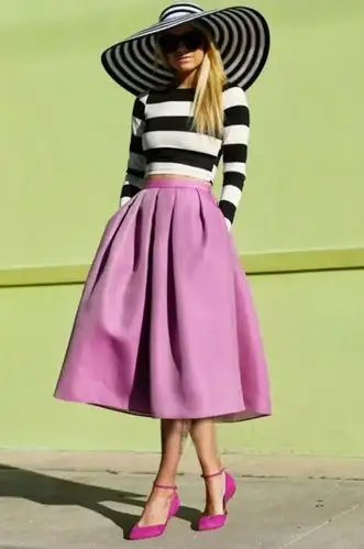 梨型身材救星 6 种让你散发「女神气息」的伞裙穿搭指南